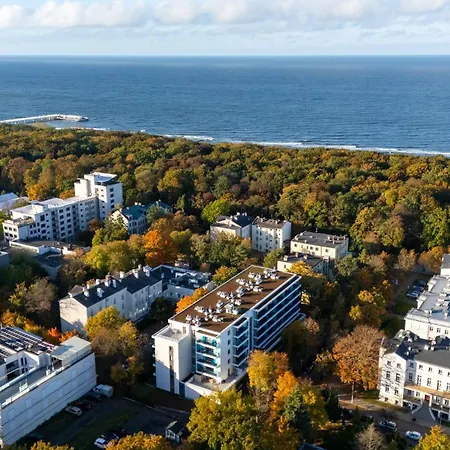 Апартаменти Whiteblue Ii Seaside Ul Konopnickiej Sauna & Fitness & Bawialnia Dla Dzieci & Rowerownia - W Cenie Pobytu Колобжег